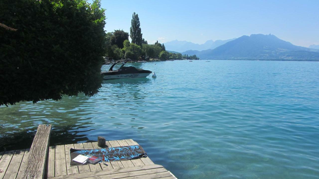 Villa Le Lac Cottage Au Bord Du Lac D'Annecy - Chambre Chez L'Habitant - Les Terrasses Du Lac Верие-дю-Лак Екстериор снимка